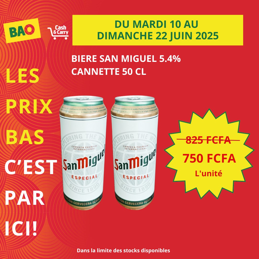 Promo BAO juin 8