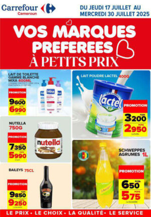 Les préférés de Carrefour Cameroun